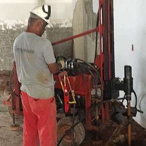 Execução de Microestaca Tubular - Perfurenge